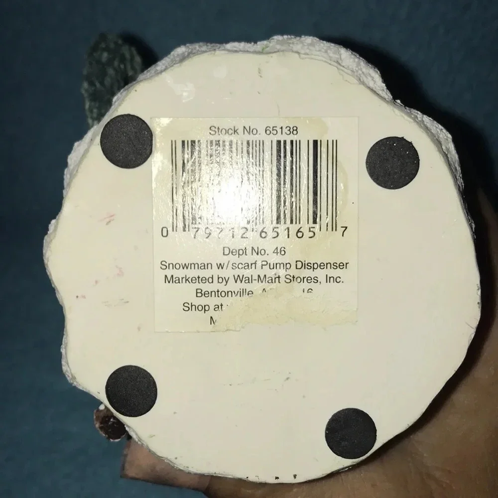 𝅺SNOWMAN soap dispenser